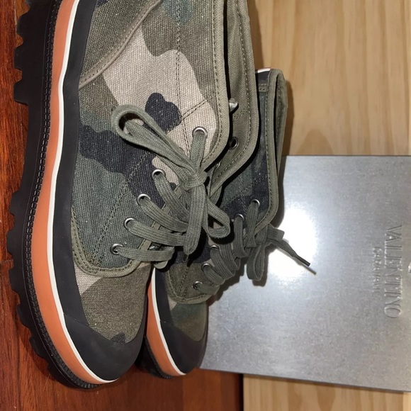 Valentino Camouflage Boots main image 4